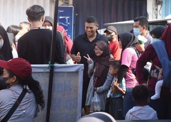 Wali Kota Kediri Tinjau Pembukaan CFD Jalan Dhoho