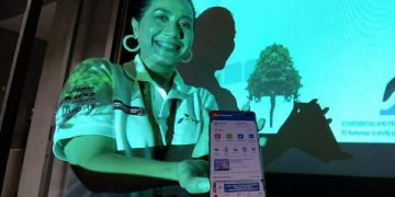 Penerapan aplikasi MyPertamina untuk pembelian BBM di SPBU. Foto: Bacaini/A.Ulul