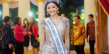 Adinda Cresheilla, Puteri Indonesia Pariwisata 2022 yang meraih prestasi dalam ajang Miss Supranational 2022. Foto: Ist