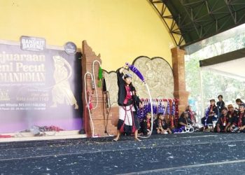 Pemkot Kediri Gelar Kejuaraan Seni Pecut Samandiman