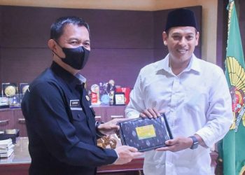 Wali Kota Kediri Terima Kunjungan Peserta KKP Tahap I Sespimmen Polri Regdik ke-62