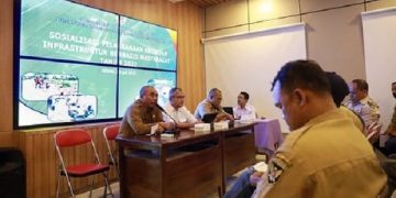 Sosialisasi pelaksanaan kegiatan Infrastruktur Berbasis Masyarakat oleh DPKP Kota Kediri. Foto: Ist