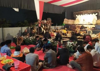 Peringatan 1 Suro sekaligus peresmian Sanggar Krido Budoyo Sampurno. Foto: Bacaini/A.Ulul