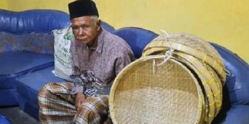 Kondisi Lasiran usai dianiaya dan dirampok. Foto: Ist