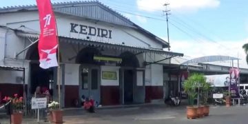 Stasiun Kediri melayani tiket murah Promo Merdeka. Foto: Bacaini/AK.Jatmiko