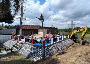 Kenangan Monumen Batalyon Sikatan Yang Digusur