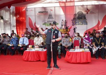 Gelar Tiga Parade, Mas Dhito Berharap Warga Kediri Tetap Bahagia