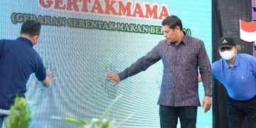 Peluncuran Gerakan Serentak Makan Bersama (GERTAK MAMA). Foto: Ist