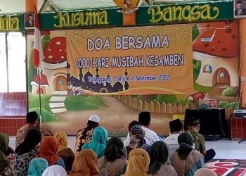 Seribu Hari Pasca Kecelakaan, Guru TK Tulungagung Gelar Doa Bersama