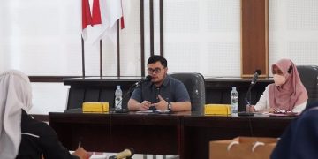 Mas Dhito saat pertemuan bersama perwakilan organisasi disabilitas di Kabupaten Kediri. Foto: Ist
