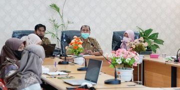 Rencana Aksi Satu Data Kota Kediri di ruang Bappeda. Foto: Ist