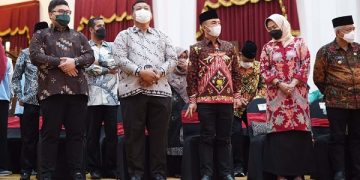 Mas Dhito saat hadir dalam Rapat Koordinasi Monitoring dan Evaluasi Program Pemberantasan Korupsi Wilayah Jawa Timur. Foto: Ist