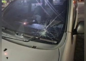 Pengendara Mobil di Kediri Dihantui Teror Lemparan Batu