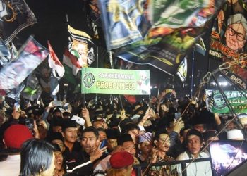 Disambut Antusias, Kota Kediri Bersholawat Kembali Menggema
