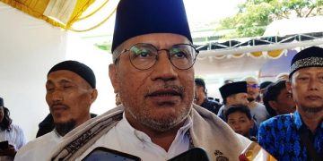 Kadensus 88, Irjen Pol. Marthius Hukom di Ponpes Syaikhona Muhammad Kholil Bangkalan. Foto: Bacaini/Rusdi