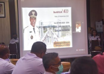 Evaluasi RB dan SAKIP, Wali Kota Kediri Paparkan RPJMD 2020-2024