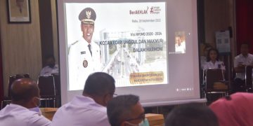 Evaluasi RB dan SAKIP secara daring. Foto: Ist