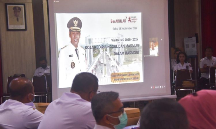 Evaluasi RB dan SAKIP, Wali Kota Kediri Paparkan RPJMD 2020-2024