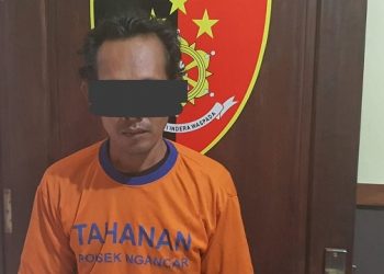 Tak Terima WA Diblokir, Pria di Kediri Bacok Temannya