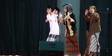 Penampilan salah satu peserta Pagelaran Cerita Rakyat. Foto: Ist