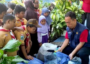 DKPP Kota Kediri Bangun Ketahanan Pangan di Sekolah