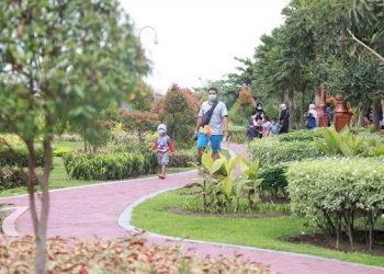 Buka Taman Sampai Malam, DLHKP Kota Kediri Siapkan Personel