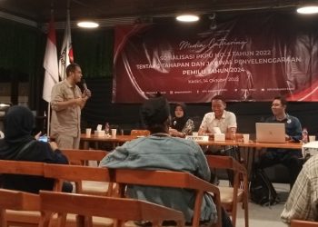 Gelar Sosialisasi Tahapan Pemilu, KPU Kabupaten Kediri Antisipasi Hoax