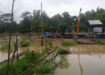 Sungai Brantas Meluap, Tambangan Ditutup Sementara