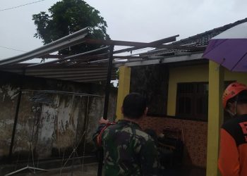14 Rumah di Kediri Rusak Dihempas Puting Beliung