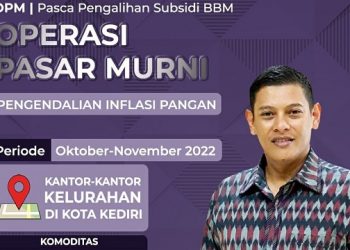 Ikhtiar Jaga Inflasi dan Daya Beli, Wali Kota Kediri Kembali Gelar OPM