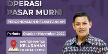 Operasi Pasar Murni TPID Kota Kediri. Foto: Ist