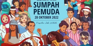 Ucapan Selamat Hari Sumpah Pemuda Presiden Joko Widodo. Foto: Instagram @jokowi