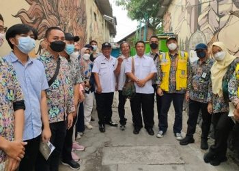 Pemkot Kediri Sukses Mempercantik Lingkungan Kumuh Dengan Beautifikasi
