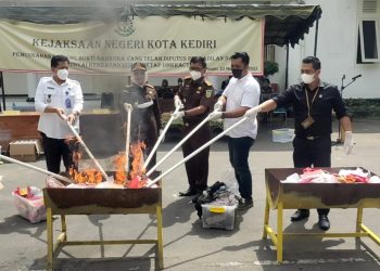 Gelar Pemusnahan Barang Bukti, Kasus Narkotika Masih Dominan 