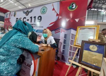 Stand RSUD dr. Iskak Jadi Primadona Bazar Pelayanan Publik Tulungagung