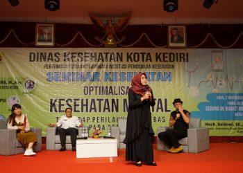 Seminar Dampak Pergaulan Bebas, Dinkes Kota Kediri Undang 1100 Remaja