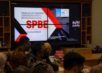 Rakor Persamaan Persepsi Reviu Arsitektur dan Peta Rencana SPBE Kota Kediri. Foto: Ist