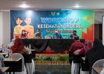 Gandeng Guru, Dinkes Kota Kediri Gelar Workshop Kesehatan Penglihatan Siswa