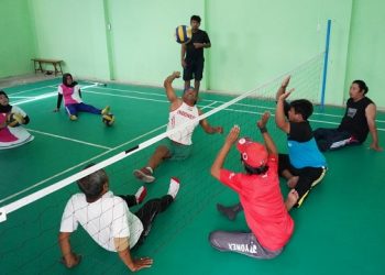 Mas Dhito Fasilitasi Tempat Latihan Atlet Disabilitas di Komplek Pendopo