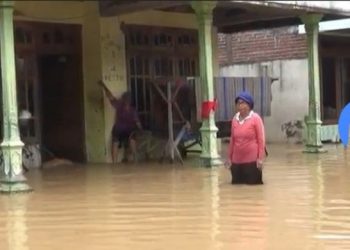 Tanggul Dam Banaran Jebol, Ratusan Rumah di Nganjuk Kebanjiran