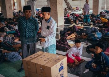 LPNU Kota Kediri Beri Bantuan Santri Lirboyo Asal Cianjur
