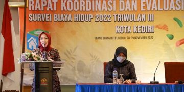 Rapat Koordinasi dan Evaluasi Suvei Biaya Hidup (SBH) 2022. Foto: Ist