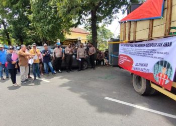 Demo Berlanjut, Massa Tuntut Pimpinan PT Afi Farma Dihukum Berat
