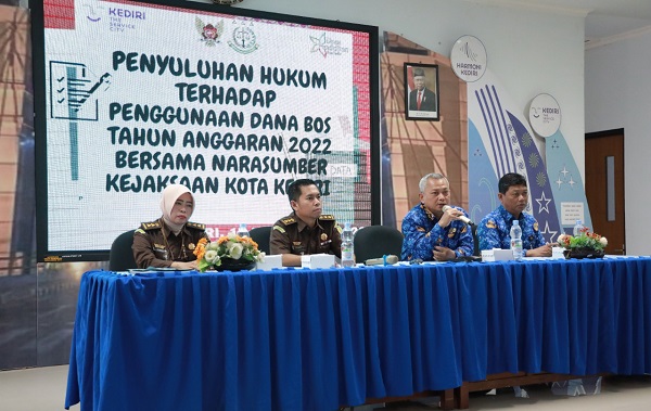 Diknas Kota Kediri Gandeng Kejaksaan Cegah Penyimpangan Dana BOS