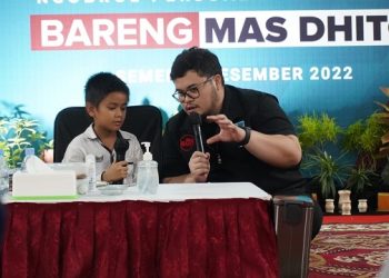 Dipanggil Mas Dhito, Bocah SD Tanyakan Cara Dapat KIP