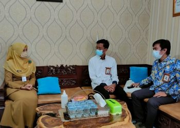 Penilaian penyelenggaraan pelayanan publik Pemkot Kediri oleh Ombudsman. Foto: Ist