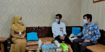 Penilaian penyelenggaraan pelayanan publik Pemkot Kediri oleh Ombudsman. Foto: Ist