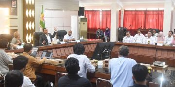 Kegiatan diskusi mengenai desain Alun-alun Kota Kediri. Foto: Ist