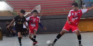 Pertandingan futsal tuli di Gor Jayabaya. Foto: Ist