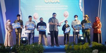 Mas Dhito saat hadir pada malam penganugerahan lomba film dokumenter Cipta,Inspirasi, Cita dan Asa (CICA). Foto: Ist